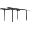 pergola LANITPLAST ALU 53 antracit + čirý PC LG4148