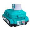 Total TIDLI2002E - AKU vrtací šroubovák s příklepem, 20V Li-ion (2x), 2000mAh, v tašce, sada 50ks
