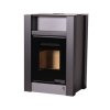 HS Flamingo LEND 11 šedá D - teplovodní krbová kamna