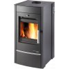 Haas+Sohn ALMO II krbová kamna s výměníkem - černá