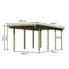 carport KARIBU BASIC 2 62029 LG1878