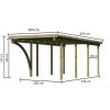 carport KARIBU BASIC 2 62031 LG1900