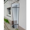 boční stěna LANITPLAST UNI antracit / PLEXI