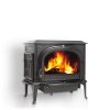 jotul f 500 cb se litinova kamna cerny lak dvirka bez ozdobnych pricek