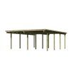dvojitý carport KARIBU BASIC 2 62041 LG1880