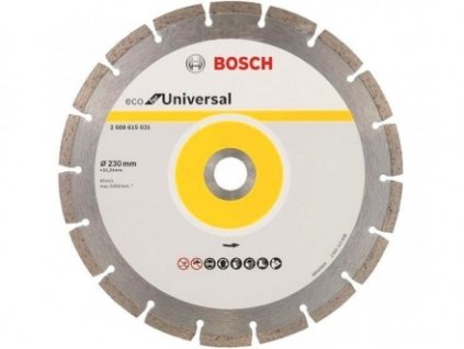6510 bosch diamantovy rezny kotouc eco for universal 230x22mm 2608615031