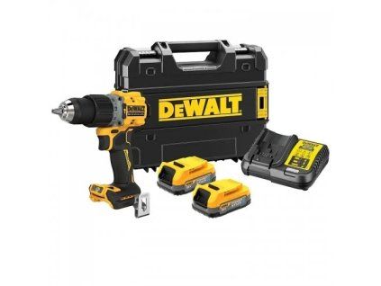 dewalt aku priklepova vrtacka 18v 1x1 7ah dewalt powerstack dcd805e1t