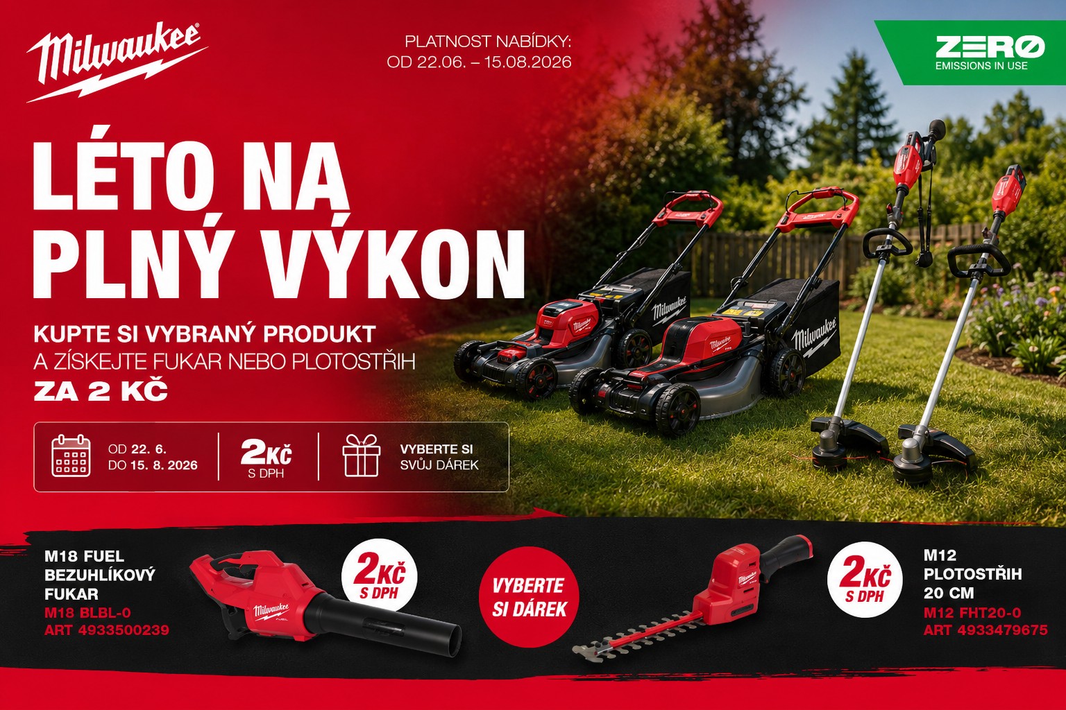 Akce MILWAUKEE® Léto 2026