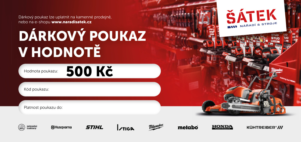 Dárkové poukazy