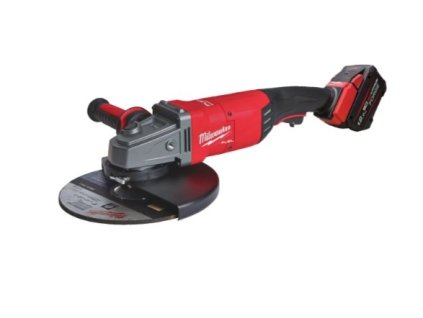 Milwaukee M18 FUEL™ 230 mm velká úhlová bruska s kolébkovým spínačem M18 FLAG230XPDB-121C (vč.aku a nabíj.)