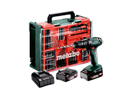 METABO - SB 18 Set (602245710) Akumulátorová příklepová vrtačka (vč. aku. a nab.)