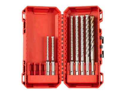 Screenshot 2025 12 16 at 15 45 57 Vrtáky čtyřbřité pr. 5 ÷ 12 mm Milwaukee SDS Plus MX4 Set 1 (Sada 7 ks)