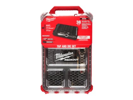 MILWAUKEE Sada závitníků a matric PACKOUT