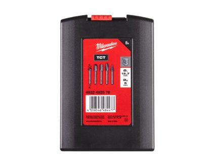 MILWAUKEE Sada fréz na kov s TCT 6x12,7mm