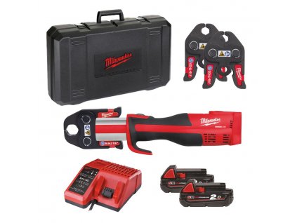 Milwaukee M18 BLHPT-202C TH-SET M18™ FORCE LOGIC™ Kompaktní bezuhlíkový lisovací nástroj