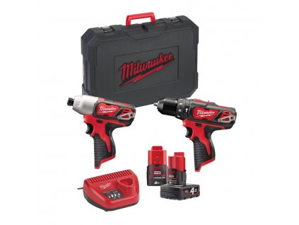 Milwaukee M12 BPP2B 421C set nářadí