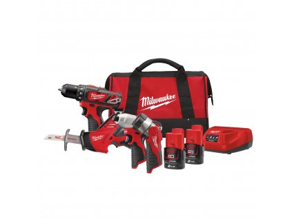 Milwaukee Set nářadí M12 BPP4A