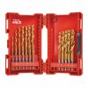 Milwaukee Vrtáky do kovu RED HEX - SHOCKWAVE™ HSS-TiN - sady