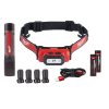 MILWAUKEE L4 FMHLLED-302 set svítilen L4 HL a L4 FMLED s dvěma bateriemi