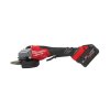 Milwaukee M18 FUEL™ vysoce výkonná 125mm bruska s brzdou a kolébovým spínačem M18 FHSAG125XPDB2-802X (vč.aku a nabíj.)