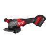Milwaukee M18 FUEL™ vysoce výkonná 125mm bruska s brzdou a kolébovým spínačem M18 FHSAG125XPDB2-802X (vč.aku a nabíj.)