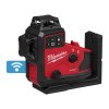 MILWAUKEE M12™ A3PLO-0C zelený laser s automatickým zarovnáním 360° ve 3 rovinách (bez aku. a nab.)