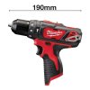 Milwaukee M12 BPD-0 M12™ Kompaktní příklepová vrtačka