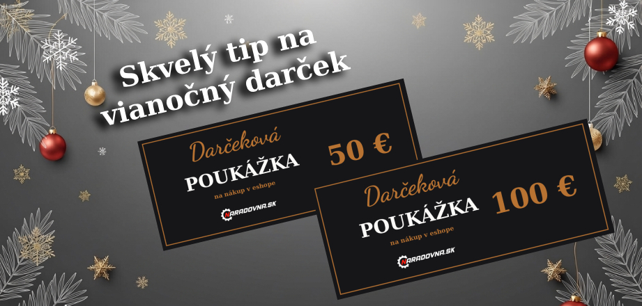 Darčekové poukážky na nákup na eshope