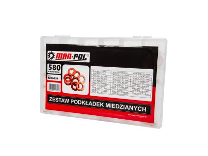 Sada medených podložiek | 580 ele. 1