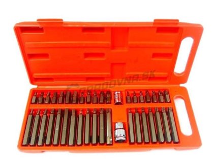 Sada bitov IMBUS TORX SPLINE 40-ks