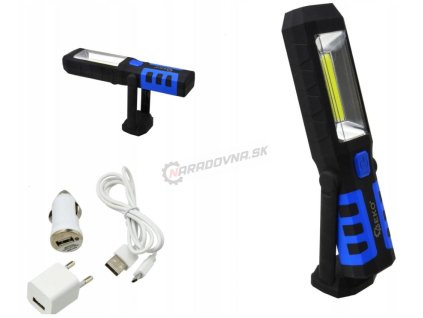 LED pracovná lampa s magnetom 3v1, 12V, 3W