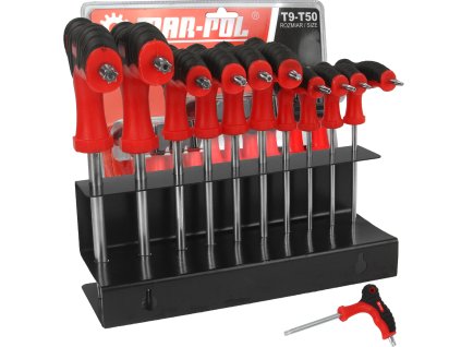 TORX KĽÚČE T9-T50 1