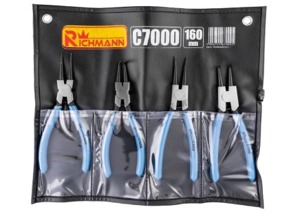 RICHMANN C7000 Sada kliešti na poistné krúžky 6" 160mm