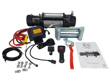 12000lb BJC batériový navijak /oceľové lano/ 1