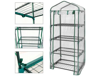 ZÁHRADNÁ SKLENENICA 69x50x160cm 1