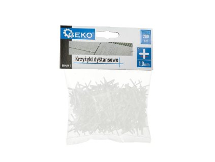 GEKO G00444-1 Krížiky na obkladanie 1,0mm 200ks