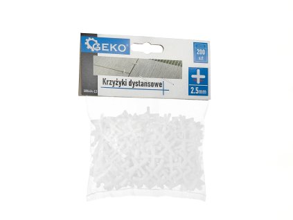 GEKO G00444-1 Krížiky na obkladanie 2,5mm 200ks