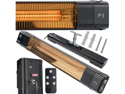 Infračervený sálavý elektrický ohrievač PM-GPC-2500DL 1