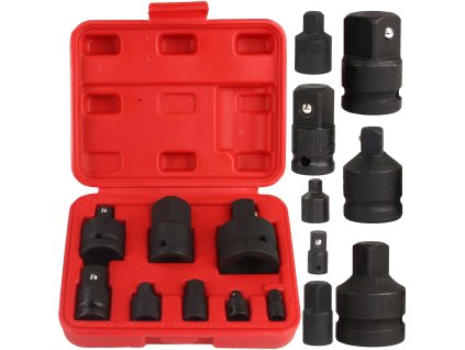 Redukcie na rázové nádstavce 1/2", 1/4",  3/8",  3/4", 1"  8ks