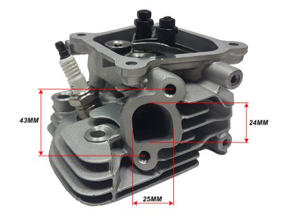 HLAVA MOTORA 6,5 HP S VENTILMI 1