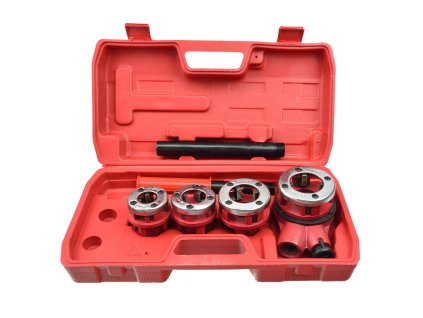 GEKO G01000 Ručná závitnica so závitoreznými hlavami 1/2" - 5/4"