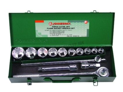 Jonnesway S04H6115S Veľká tanková gola sada 3/4", 22-50 mm - 6 HRAN