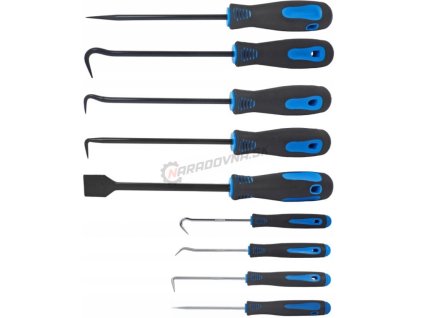 MAR-POL M61020 Sada montážnych hákov a škrabákov 9ks