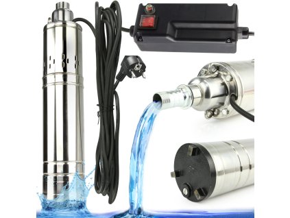 PONORNÉ SKRUTKOVÉ ČERPADLO QGD-1.5-120-1.1 1