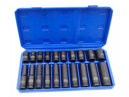 Rázové nádstavce 1/2" hlboké 10-19 mm