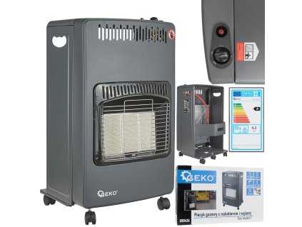 GEKO G80436 Plynový ohrievač - piecka 4,2 kW