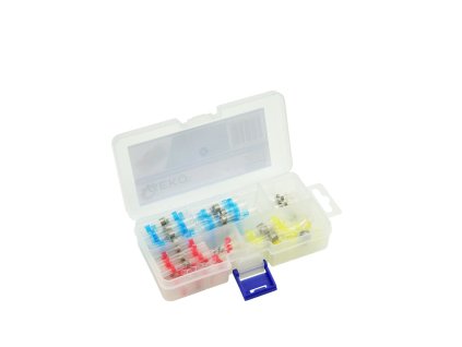 Teplom zmrštiteľné rúrkové konektory s cínom 0,25-6mm2 100ks. - 4 veľkosti (200) 1