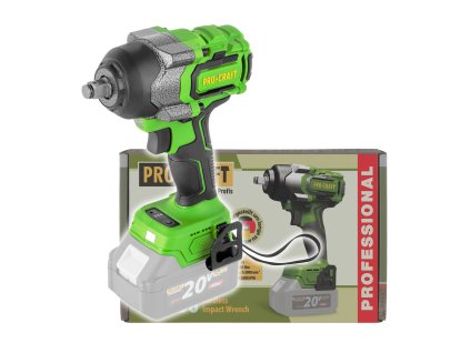 Aku rázový uťahovák Procraft PWA36bb (bez akumulátora a nabíjačky) | PWA36bb 1