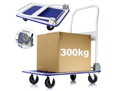 TROLLEY TRANSPORT PLATFORM 300Kg / skladacia 1