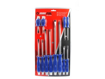 SADA PODBÍJACÍCH SKRUTKOVAČOV 12 ELEM 1